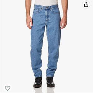 Carhartt Men's Standard Relaxed Fit Heavyweight 5-Pocket Tapered Jean